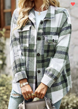 Load image into Gallery viewer, Shirt|Shacket_Plaid MID Length
