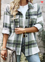 Load image into Gallery viewer, Shirt|Shacket_Plaid MID Length
