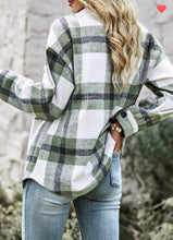 Load image into Gallery viewer, Shirt|Shacket_Plaid MID Length
