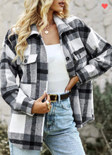 Load image into Gallery viewer, Shirt|Shacket_Plaid MID Length
