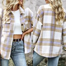 Load image into Gallery viewer, Shirt|Shacket_Plaid MID Length
