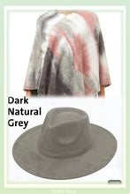 Load image into Gallery viewer, Poncho Combo w/Fedora Hat
