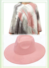 Load image into Gallery viewer, Poncho Combo w/Fedora Hat
