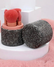 Load image into Gallery viewer, Rhinestone Portable Makeup Brush Holder
