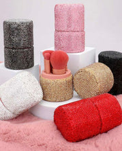 Load image into Gallery viewer, Rhinestone Portable Makeup Brush Holder
