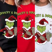 Load image into Gallery viewer, Sweatshirt ~ Grinchy and Boujee
