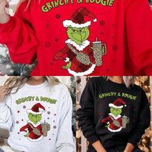 Load image into Gallery viewer, Sweatshirt ~ Grinchy and Boujee
