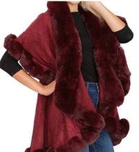 Load image into Gallery viewer, Fashion Friday! Luxury Soft Plush Faux Fur Wrap
