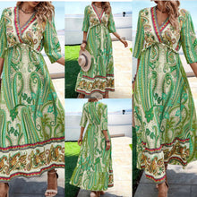 Load image into Gallery viewer, Plus Size High Waist Dress
