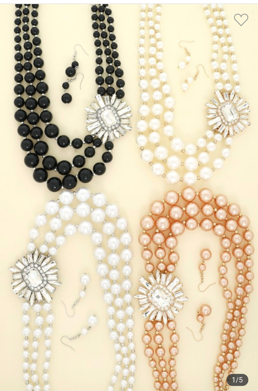 Pearl Statement Necklace