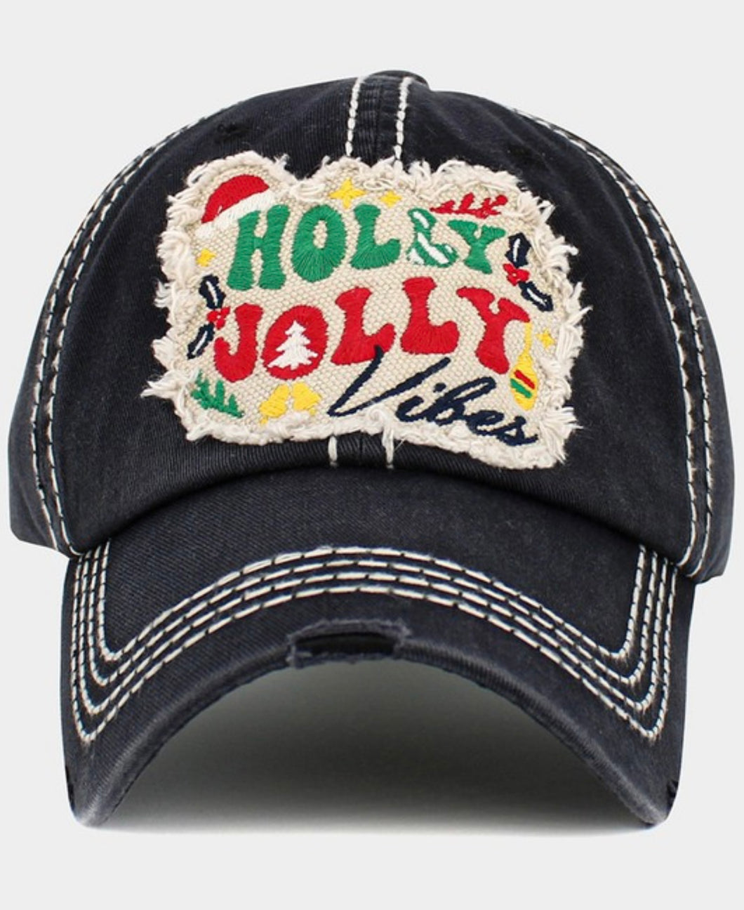 Ball Caps -  Holly Jolly