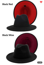 Load image into Gallery viewer, 1 Fedora Hats_Two Tone
