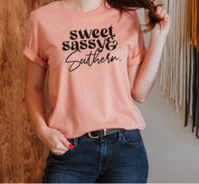 Load image into Gallery viewer, T-shirts_Sweet Sassy Southern
